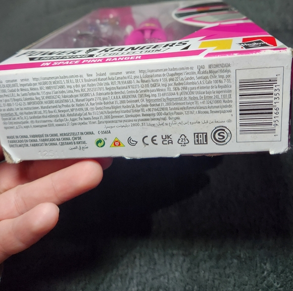 Hasbro Power Rangers Lightning Collection In Space Pink Ranger action figure NIB - Picture 3 of 7